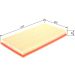 BOSCH F 026 400 122 Luftfilter