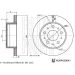 Bremsscheibe ADBP430041 Bremsscheibe ADBP430041
