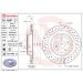 Brembo Bremsscheibe PRIME LINE - UV Coated 09.A961.21 Brembo Bremsscheibe PRIME LINE - UV Coated 09.A961.21
