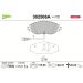 Valeo Bremsbelagsatz, Scheibenbremse EXPERT 302506A