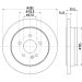 Bremsscheibe 8DD 355 105-851 Bremsscheibe 8DD 355 105-851