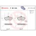 Brembo Bremsbelagsatz, Scheibenbremse PRIME LINE P 85 044 Brembo Bremsbelagsatz, Scheibenbremse PRIME LINE P 85 044