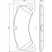 BOSCH Bremsbelagsatz, Scheibenbremse 0 986 494 757 BOSCH Bremsbelagsatz, Scheibenbremse 0 986 494 757