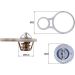 Mahle Thermostat, Kühlmittel BEHR TX 255 91