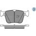 Meyle Bremsbelagsatz, Scheibenbremse MEYLE-PD: Advanced performance and design 025 250 0916/PD