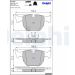 Delphi Bremsbelagsatz, Scheibenbremse LP1003 Delphi Bremsbelagsatz, Scheibenbremse LP1003