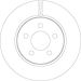 Bremsscheibe DF6264 Bremsscheibe DF6264