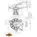 Thermostat, Kühlmittel 725221 Thermostat, Kühlmittel 725221