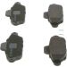 BOSCH Bremsbelagsatz, Scheibenbremse 0 986 461 119 BOSCH Bremsbelagsatz, Scheibenbremse 0 986 461 119