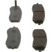 BOSCH Bremsbelagsatz, Scheibenbremse 0 986 494 558