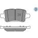 Meyle Bremsbelagsatz, Scheibenbremse MEYLE-PD: Advanced performance and design 025 221 2917/PD