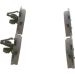 BOSCH Bremsbelagsatz, Scheibenbremse 0 986 494 102