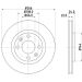 Hella Bremsscheibe PRO 8DD 355 108-351 Hella Bremsscheibe PRO 8DD 355 108-351