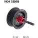 SKF Umlenk-/Führungsrolle, Keilrippenriemen VKM 38088