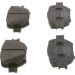 BOSCH Bremsbelagsatz, Scheibenbremse 0 986 424 808 BOSCH Bremsbelagsatz, Scheibenbremse 0 986 424 808