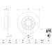 BOSCH Bremsscheibe 0 986 479 B78 BOSCH Bremsscheibe 0 986 479 B78