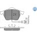 Meyle Bremsbelagsatz, Scheibenbremse MEYLE-ORIGINAL: True to OE 025 233 9219/W