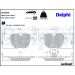 Delphi Bremsbelagsatz, Scheibenbremse LP2494 Delphi Bremsbelagsatz, Scheibenbremse LP2494