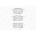 Ferodo Bremsbelagsatz, Scheibenbremse PREMIER ECO FRICTION FDB4042 Ferodo Bremsbelagsatz, Scheibenbremse PREMIER ECO FRICTION FDB4042
