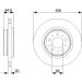 BOSCH Bremsscheibe 0 986 479 C78