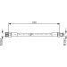 2 x BOSCH Bremsschlauch 1 987 476 230