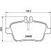 Hella Bremsbelagsatz, Scheibenbremse 8DB 355 021-791