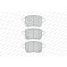 Ferodo Bremsbelagsatz, Scheibenbremse PREMIER ECO FRICTION FDB4879 Ferodo Bremsbelagsatz, Scheibenbremse PREMIER ECO FRICTION FDB4879