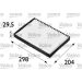 Valeo Filter, Innenraumluft VALEO ESSENTIAL 698606