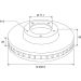 Bremsscheibe 186746 Bremsscheibe 186746