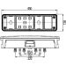 Hella 2 x HELLA Heckleuchte 2VP 340 960-111