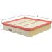 Knecht Luftfilter LX 469/1