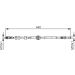 BOSCH Bremsschlauch 1 987 481 430