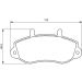 BOSCH Bremsbelagsatz, Scheibenbremse 0 986 494 288 BOSCH Bremsbelagsatz, Scheibenbremse 0 986 494 288
