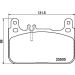 Hella Bremsbelagsatz, Scheibenbremse 8DB 355 021-941 Hella Bremsbelagsatz, Scheibenbremse 8DB 355 021-941