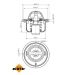 NRF Thermostat, Kühlmittel EASY FIT 725061 NRF Thermostat, Kühlmittel EASY FIT 725061
