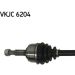 SKF Antriebswelle VKJC 6204