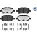 Meyle Bremsbelagsatz, Scheibenbremse MEYLE-PD: Advanced performance and design 025 221 2917/PD