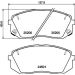 Hella Bremsbelagsatz, Scheibenbremse 8DB 355 015-841 Hella Bremsbelagsatz, Scheibenbremse 8DB 355 015-841