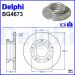 Delphi Bremsscheibe BG4673 Delphi Bremsscheibe BG4673
