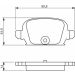 BOSCH Bremsbelagsatz, Scheibenbremse 0 986 494 340 BOSCH Bremsbelagsatz, Scheibenbremse 0 986 494 340