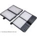 Blue Print Filtersatz, Innenraumluft ADT32533