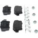 BOSCH Bremsbelagsatz, Scheibenbremse 0 986 494 222 BOSCH Bremsbelagsatz, Scheibenbremse 0 986 494 222