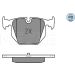 Meyle Bremsbelagsatz, Scheibenbremse MEYLE-PD: Advanced performance and design 025 214 8717/PD