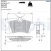 Delphi Bremsbelagsatz, Scheibenbremse LP2254 Delphi Bremsbelagsatz, Scheibenbremse LP2254