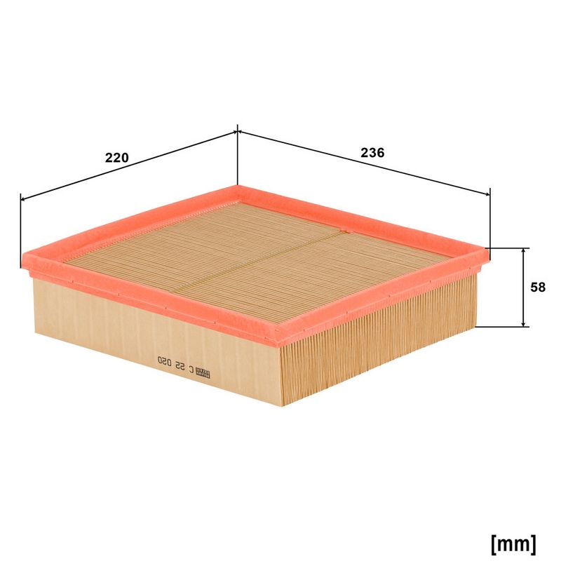 MANN-FILTER C 22 020 Luftfilter MANN-FILTER C 22 020 Luftfilter