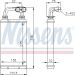 Nissens Wärmetauscher, Innenraumheizung FIRST FIT 70519