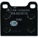 Hella Bremsbelagsatz, Scheibenbremse 8DB 355 007-021 Hella Bremsbelagsatz, Scheibenbremse 8DB 355 007-021