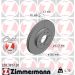 Zimmermann Bremsscheibe Coat Z 320.3817.20 Zimmermann Bremsscheibe Coat Z 320.3817.20