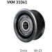 Umlenk-/Führungsrolle, Keilrippenriemen VKM 31041 Umlenk-/Führungsrolle, Keilrippenriemen VKM 31041