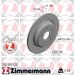 Zimmermann Bremsscheibe Coat Z 250.1397.20